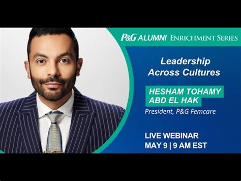 ES Webinar: Leadership Across Cultures with Hesham Tohamy .